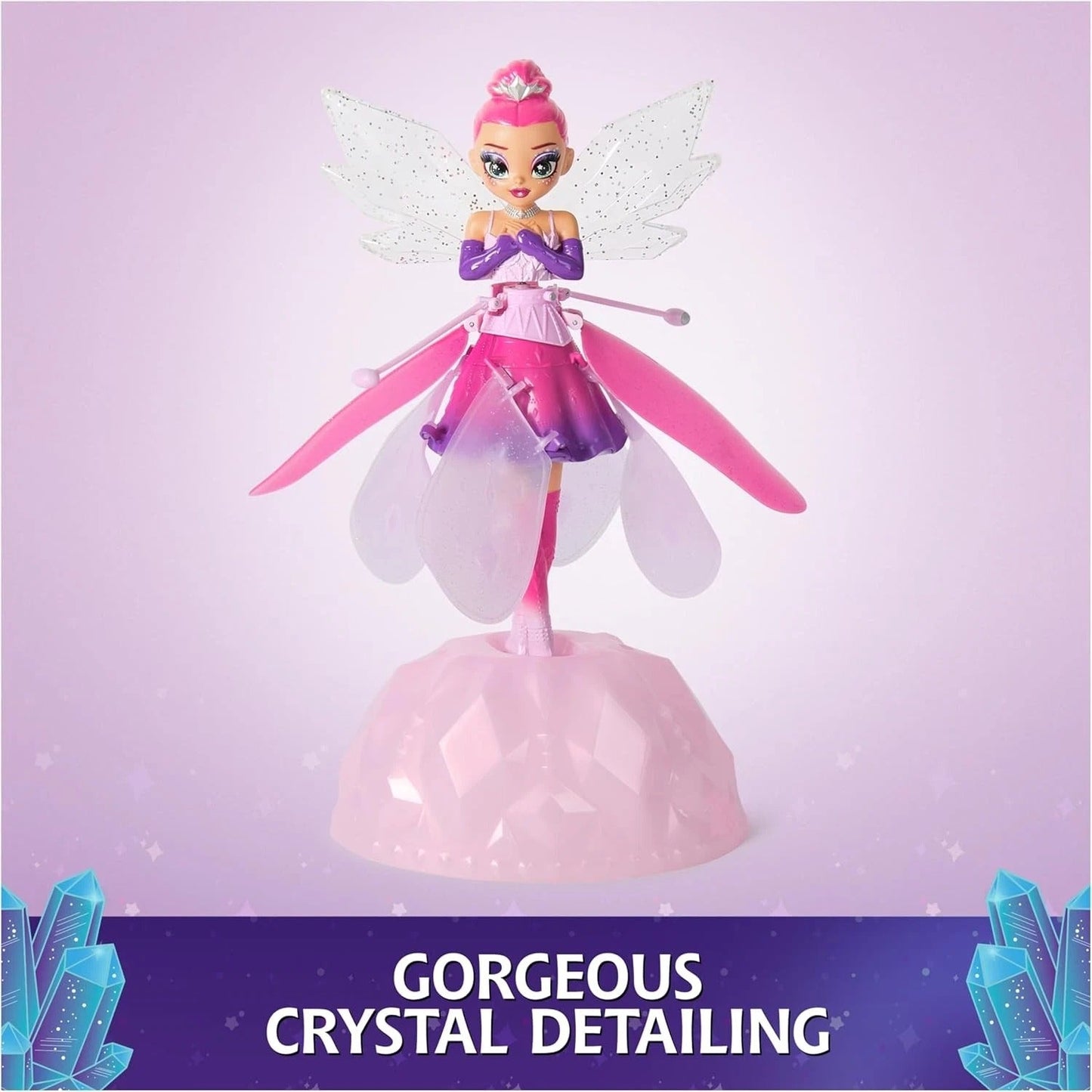 Magical Flying Doll with Crystal Wings – Interactive Kids Toy