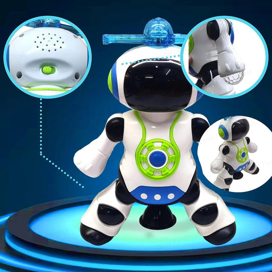 FunBlast Dancing Robot with Music – Interactive Toy for Kids