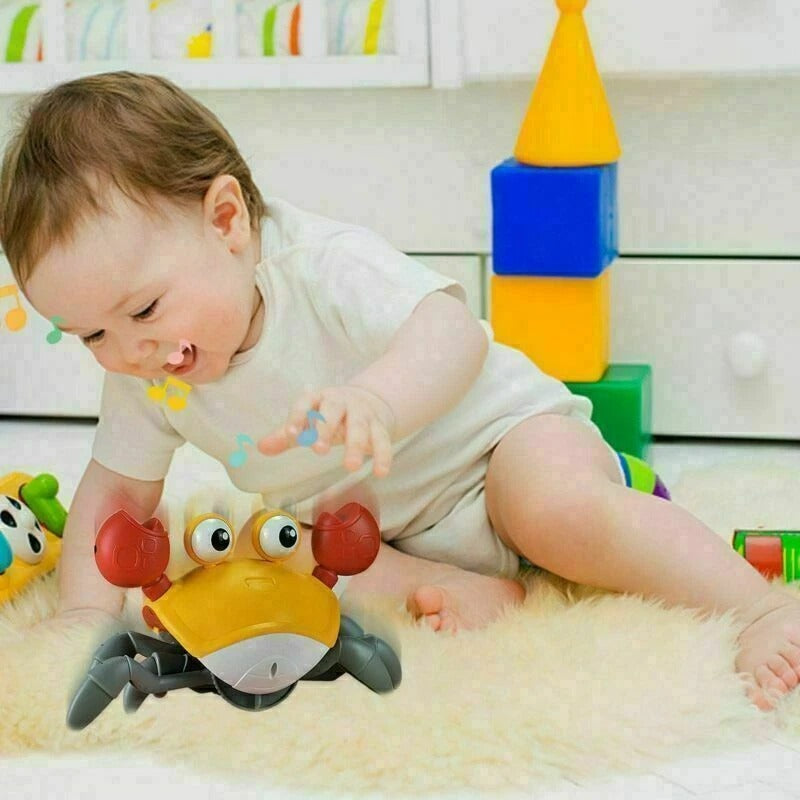 Electric Music Crawling Crab Baby Toy – Interactive Learning Toy for Kids