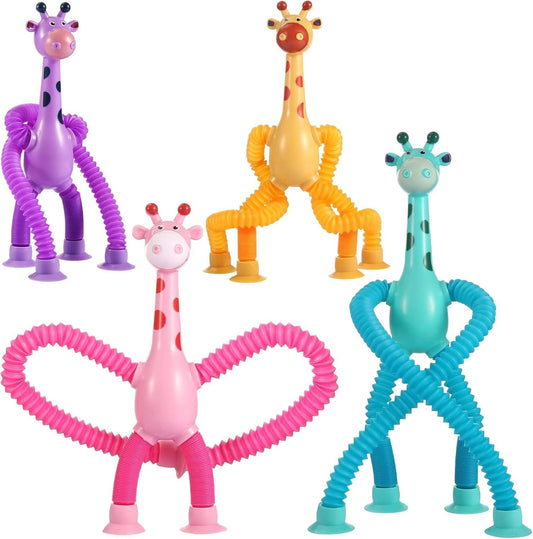 Giraffe Pop Tube Sensory Toy