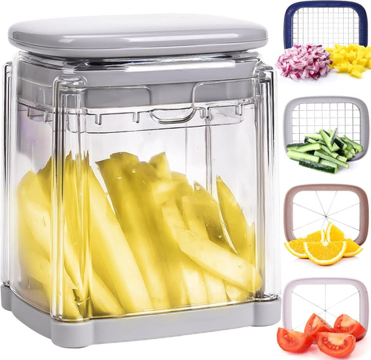 Multi-Blade Vegetable & Fruit Chopper & Slicer