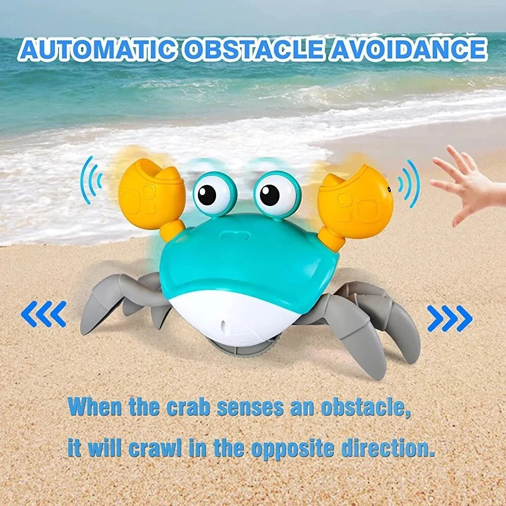 Electric Music Crawling Crab Baby Toy – Interactive Learning Toy for Kids