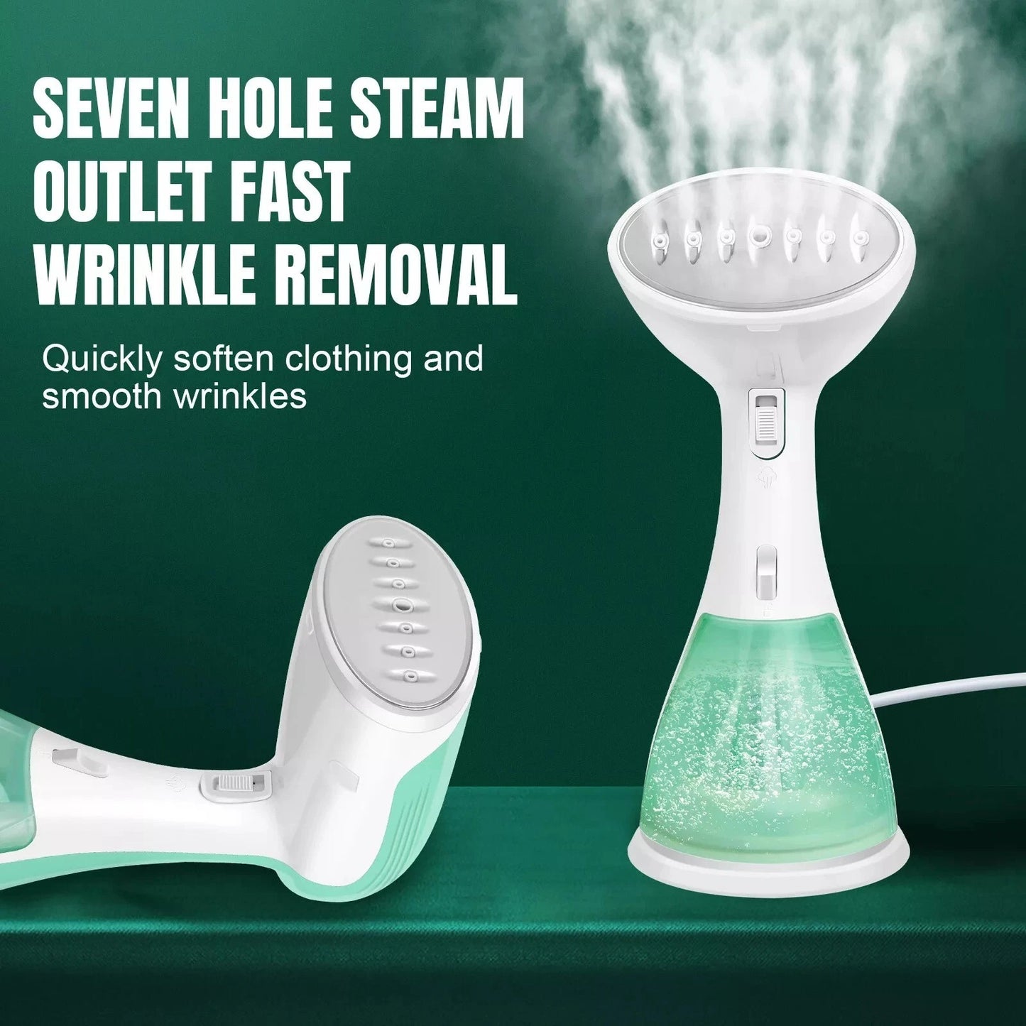 Handheld Garment Steamer – Fast Wrinkle Remover