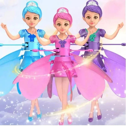 Magical Flying Doll with Crystal Wings – Interactive Kids Toy