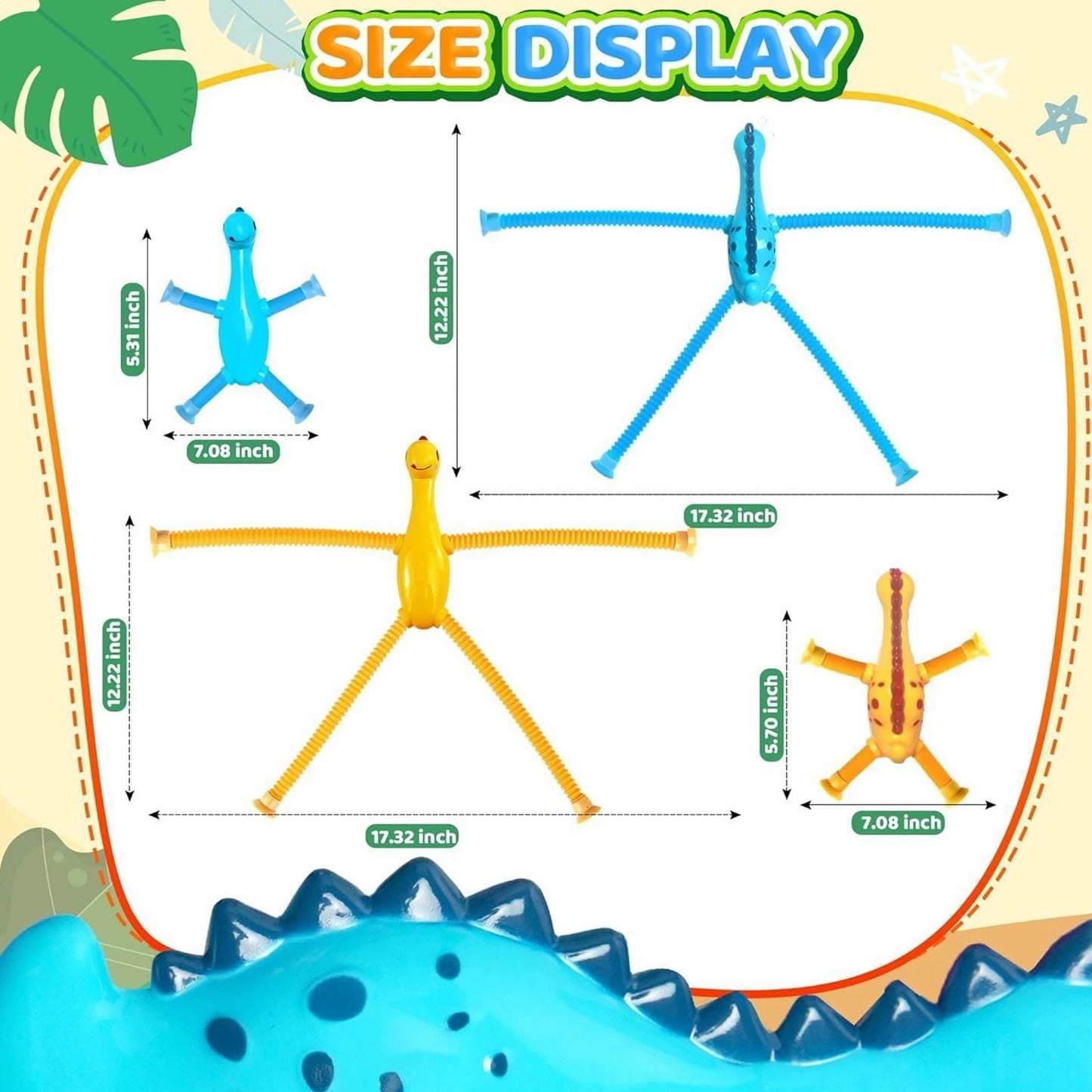 Giraffe Pop Tube Sensory Toy