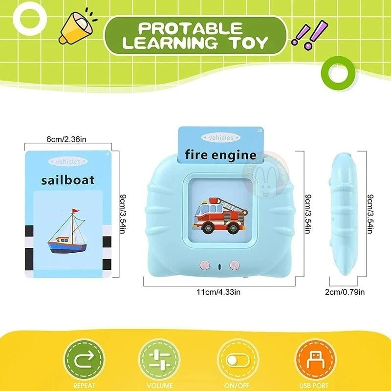 Words Talking Flash Cards for Kids | Educational Learning Device