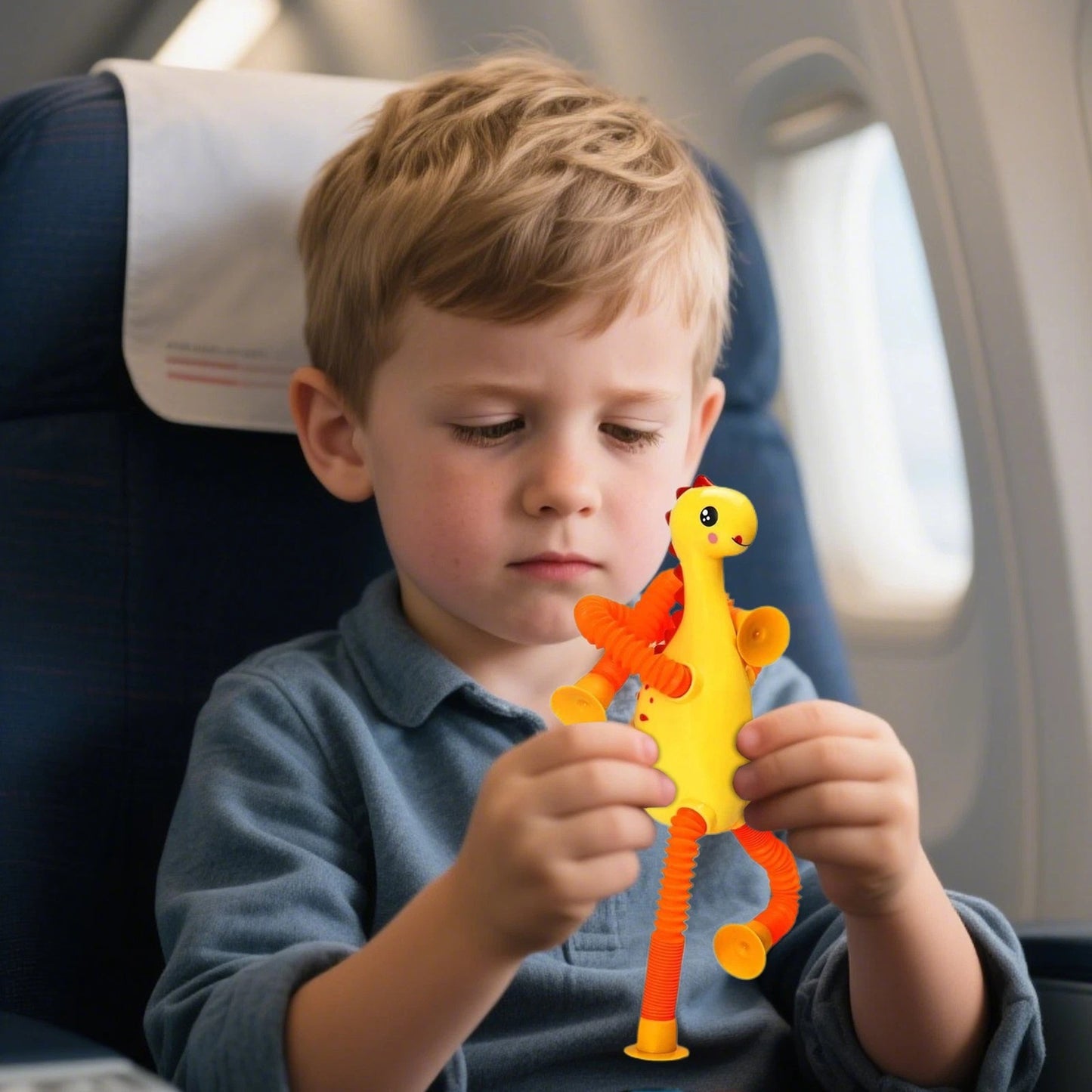 Giraffe Pop Tube Sensory Toy