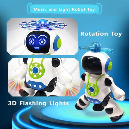 FunBlast Dancing Robot with Music – Interactive Toy for Kids