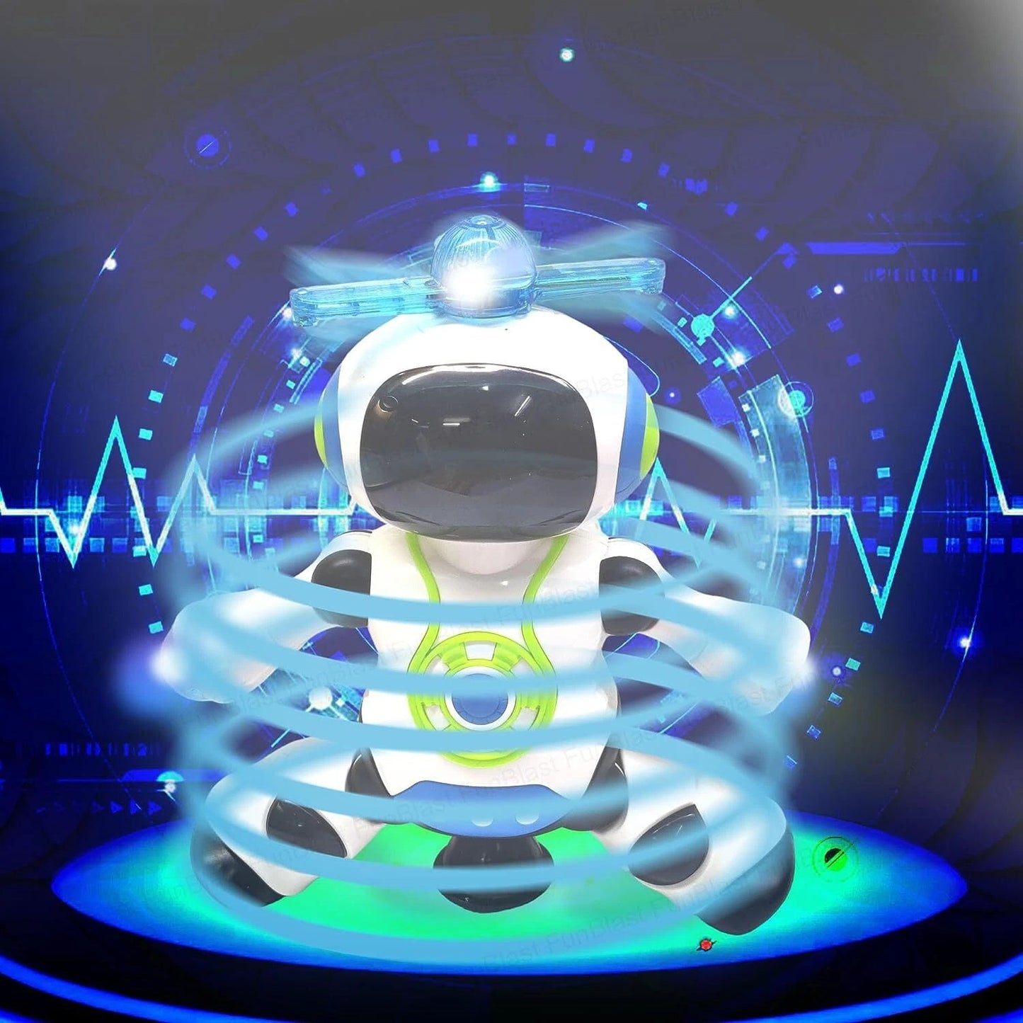 FunBlast Dancing Robot with Music – Interactive Toy for Kids