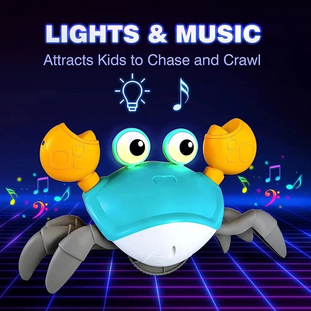 Electric Music Crawling Crab Baby Toy – Interactive Learning Toy for Kids